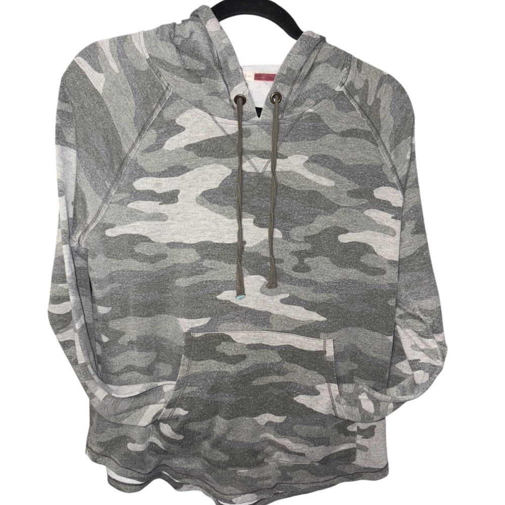 Rewind Lightweight Camo Hoodie W/ Kangaroo Pocket